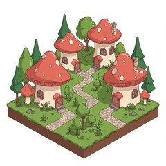 Enchanted Town Artwork