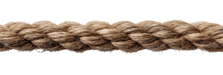 Close-up of a braided rope