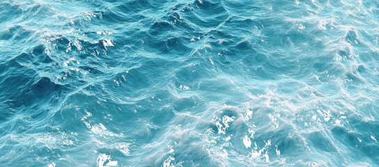 Rippling Azure Water