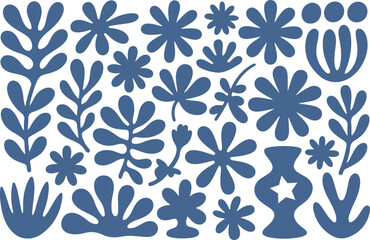 Fototapeta premium Seamless floral pattern with decorative vintage flowers and leaves, a perfect vector illustration for fabric, textile, wallpaper, or summer decor