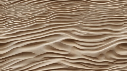 Intricate Patterns of Sand Dunes in the Arid Desert Landscape