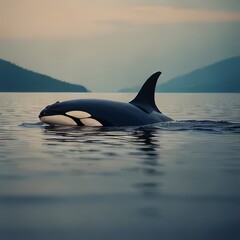 Obraz premium whales in the sea