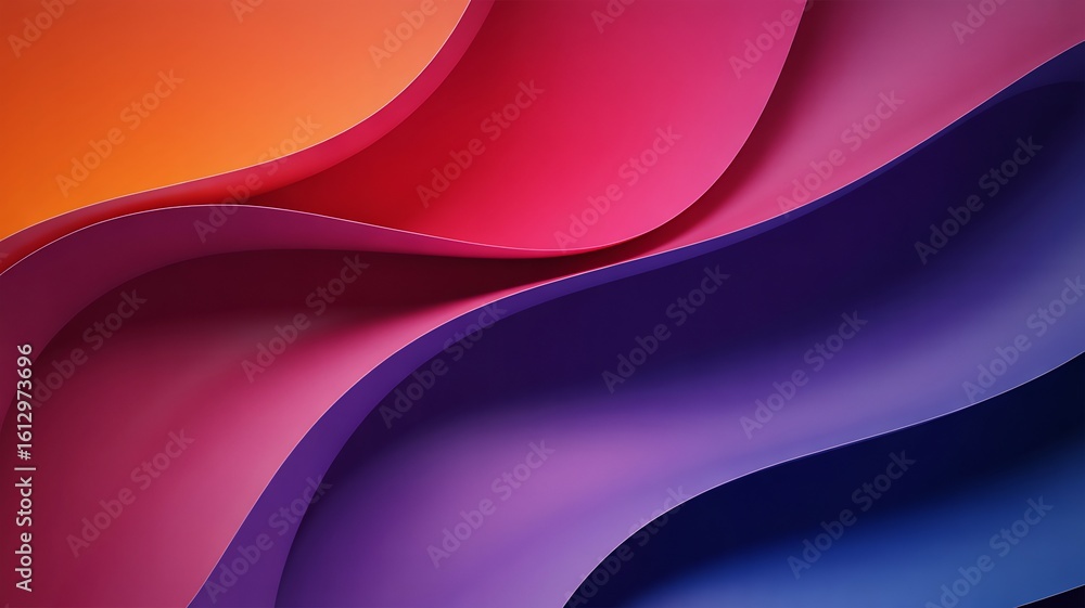 Poster abstract colorful paper background for desktop wallpaper and design element stock photo image art
