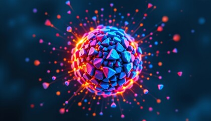 Illuminated Spherical Energy From Fragmented Particles