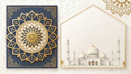 Elegant Indian Card Design for Auspicious Days and Celebrations