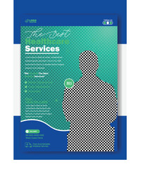 Healthcare Social Media Flyer Desgin Template With Discounted offer.