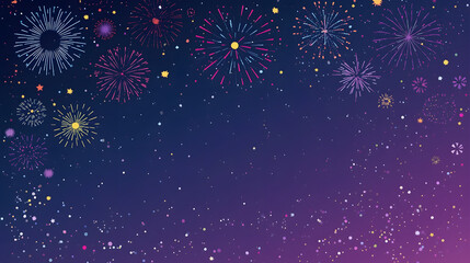 fireworks on the night premium 