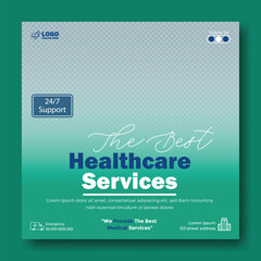 Healthcare Social Media Post Template