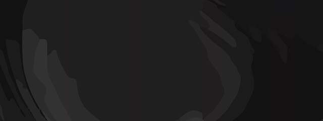 Dark Abstract Curved Vector Texture &ndash; Layered Black Wave Design with Moody Flow and Modern Depth for Creative Digital Projects. High-Resolution Dark Swirl Background. Abstract Curved Lines in Charcoal