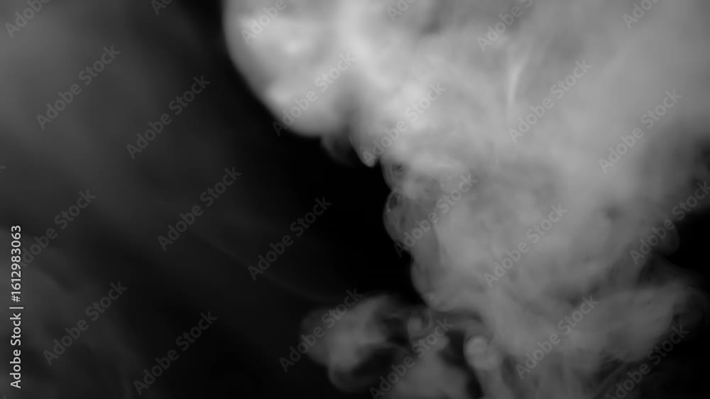 Poster a captivating series of artistic images showcasing dynamic smoke patterns gracefully moving against 