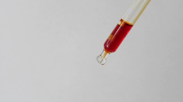 Lugol's solution in a droper. Iodine and iodide solution