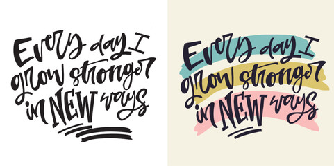 Funny trendy hand drawn doodle lettering quote. Lettering for t-shirt design, mug print, bag print, clothes fashion. 100% hand drawn vector image.