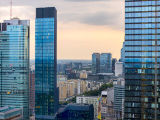 Warszawa. Panorama miasta © hunter76