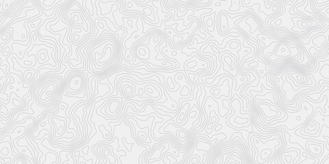 modern wavey seamels Topographic map contours curve bright line Hand-drawn vector pattern Wave textures white and gray white surface background.	