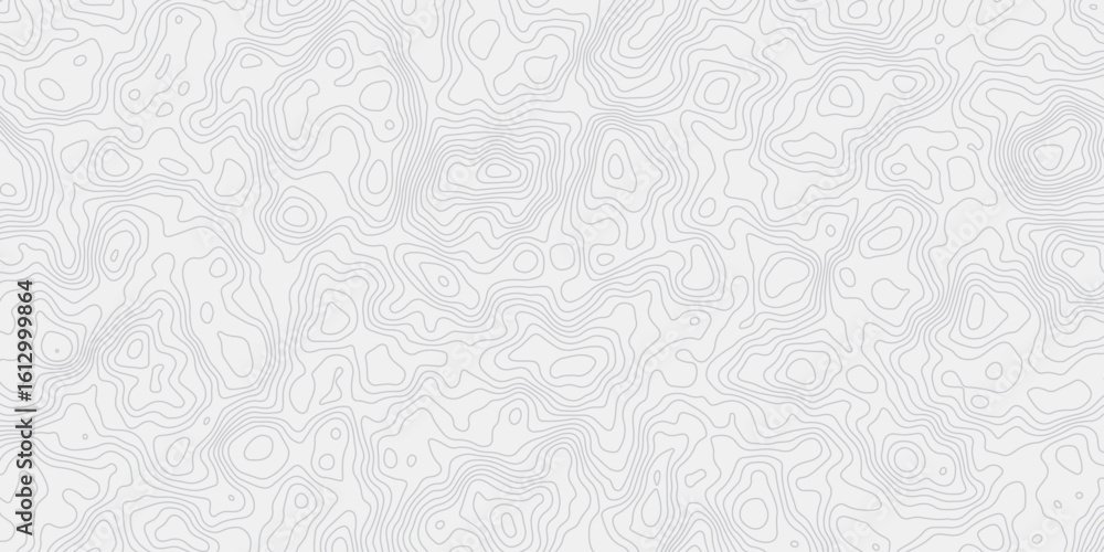 Aufkleber modern wavey seamels topographic map contours curve bright line hand-drawn vector pattern wave textu
