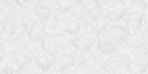 modern wavey seamels Topographic map contours curve bright line Hand-drawn vector pattern Wave textures white and gray white surface background.	