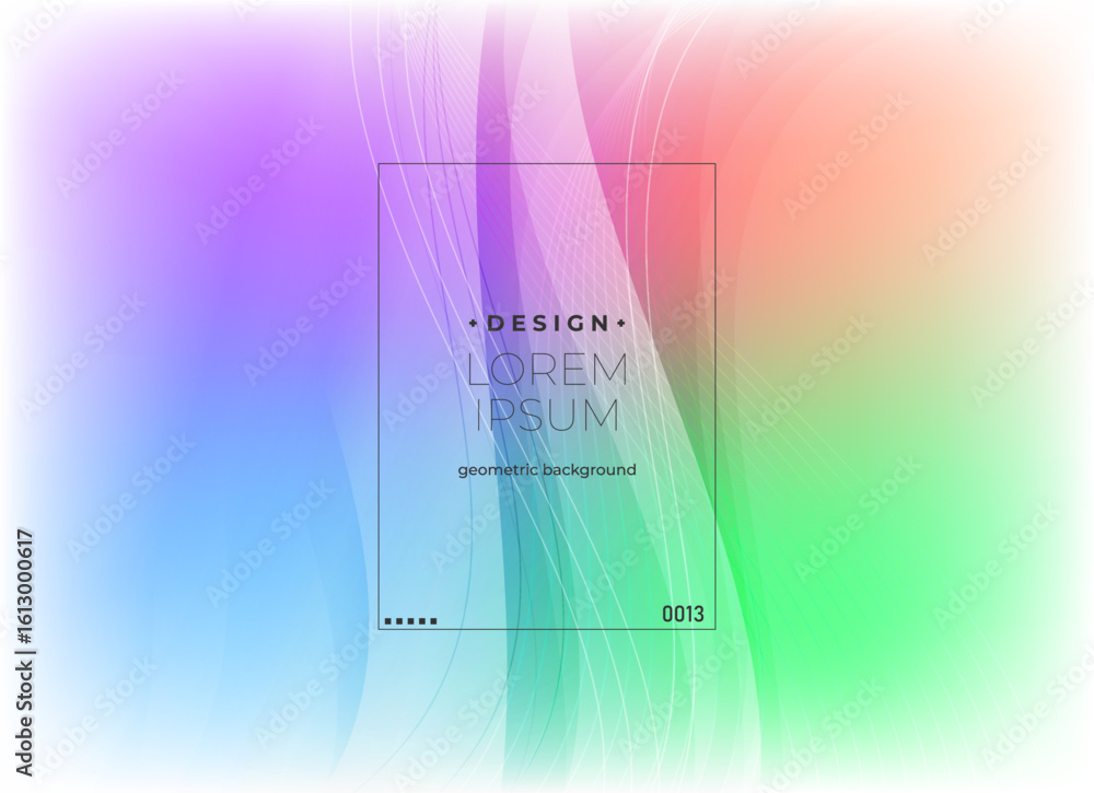 Aufkleber flat vector. minimal geometric background. dynamic shapes composition. eps10 vector.