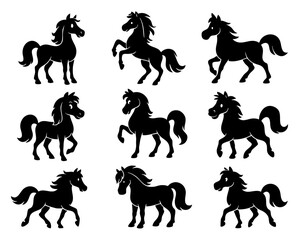 Cartoonish style Style Silhouette Bundle