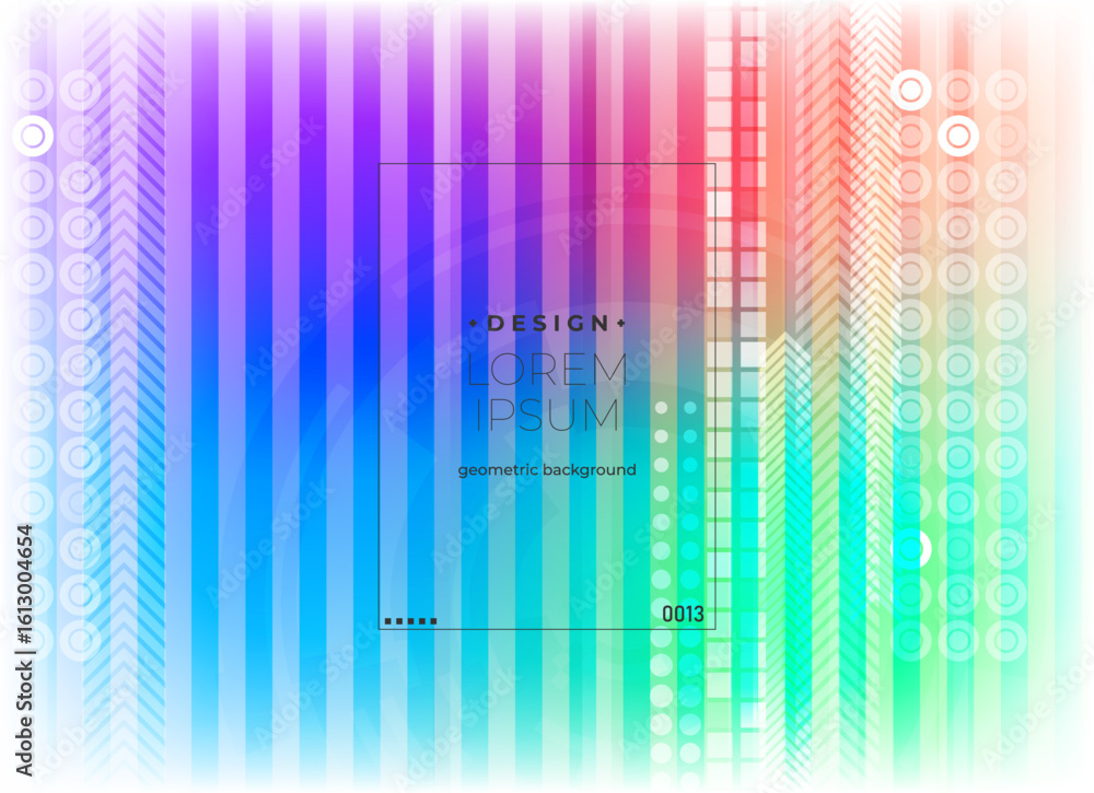 Aufkleber flat vector. minimal geometric background. dynamic shapes composition. eps10 vector.
