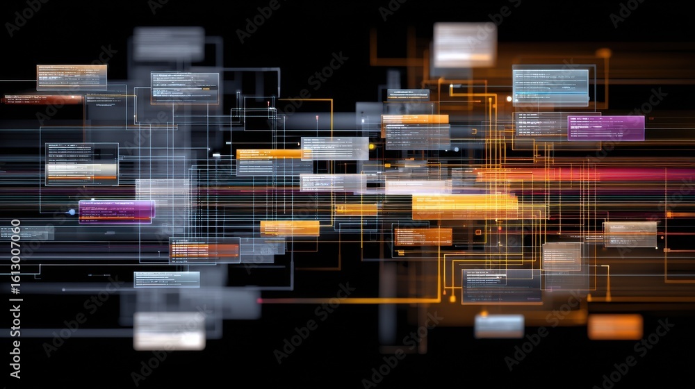 Poster big data artificial intelligence machine learning neural network flow complex information science in