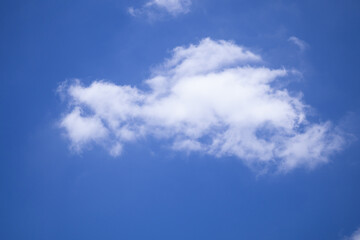 beautiful blue sky with clouds background