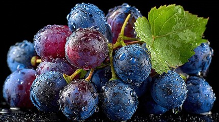 Fresh Grapes: Crystal Clear and Delicious Fruits