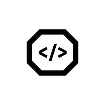 Coding Symbol in Octagonal Shape