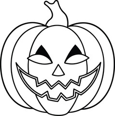 halloween line art