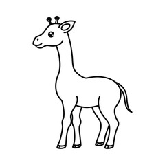 giraffe vector illustration