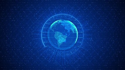 Blockchain technology database cryptocurrency concept. Business finance crypto currency web 3.0. Global network connection and data connections. technology global world network. Digital Data network - Powered by Adobe