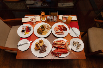 Luxury Buffet Dinner with Seafood, Sashimi, and International Dishes