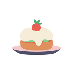 Oktoberfest Bavarian Dessert icon transparent background