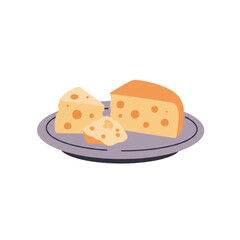 Oktoberfest cheese platter icon transparent background