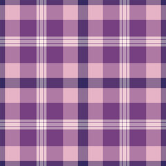 Classic plaid pattern in purple hues. Timeless and versatile, perfect for backgrounds, textiles, and design projects requiring a touch of sophistication.