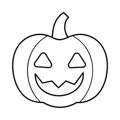 halloween pumpkin head