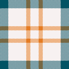 Stylish teal, orange, and white plaid pattern.  Perfect for textile design, fallthemed projects, or adding a touch of modern elegance to your work.