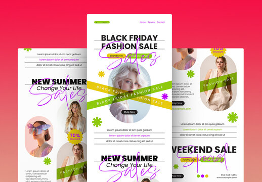 Email Newsletter Template