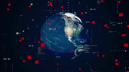 Global network and digital technology concept - Powered by Adobe