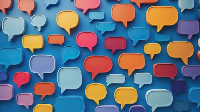 Colorful Dialogue: Wordless Bubbles