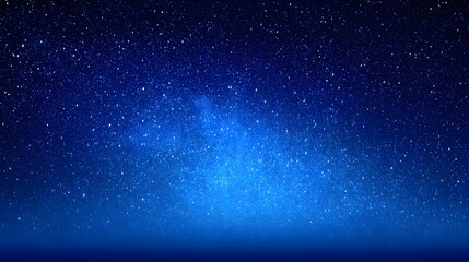 Starry night sky background image.