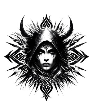viking warrior shield maiden Valkyrie