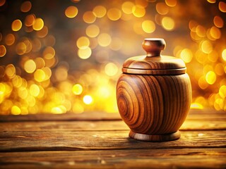 Golden Hour Craftsmanship: Smooth Wood, Crisp Lines, Earthy Tones
