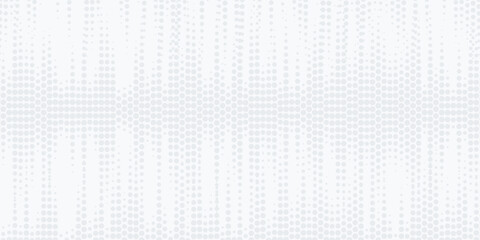 Minimalist halftone pattern with soft white dots on a clean background.