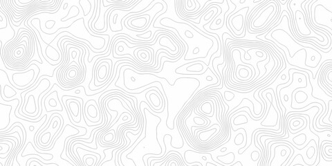 Abstract minimal The pattern discovery vector topo map. creative discovery White wave grid stripe line map topography. vector geographic contour mounted map background.	