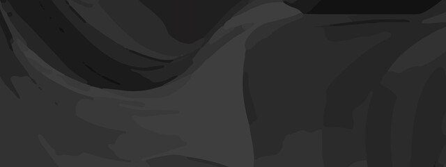 Dark Abstract Curved Vector Texture – Layered Black Wave Design with Moody Flow and Modern Depth for Creative Digital Projects. High-Resolution Dark Swirl Background. Abstract Curved Lines in Charcoal