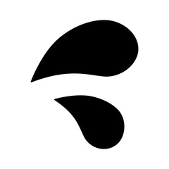 汗マークのアイコンイラスト001