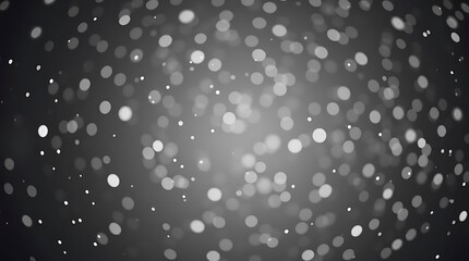A timeless and elegant black and white professional photograph of an abstract background scattered with white specks. The image is warm, slightly dark, and soft, with soft contrast and saturation