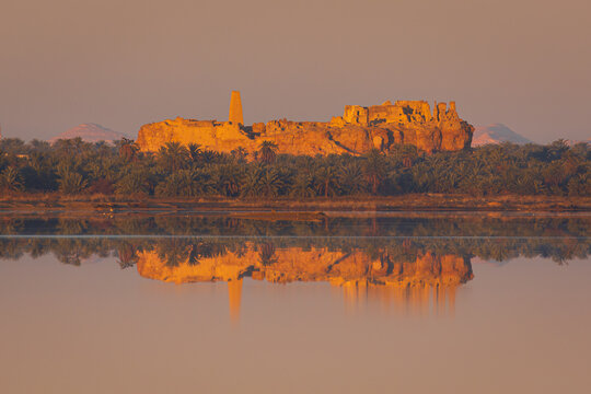 View to The Siwa Oasis, Egypt