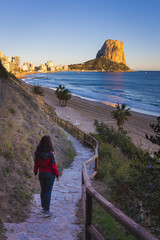 In the centre of Calpe