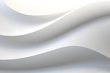white smooth light lines background. modern design stripes background with geometric round shape. design for corporate concept, template, poster, brochure, website, flyer. Vector illustration.